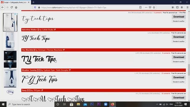 How To Download Fonts From Dafont.com And Install It