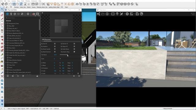 V-Ray for SketchUp tutorial — Materials pt.2: working with Chaos Cosmos смотреть онлайн