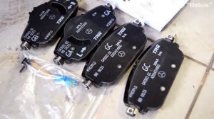 Замена передних тормозных колодок Мерседес E220 d W213