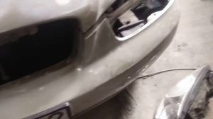 как снять переднее крыло hyundai elantra