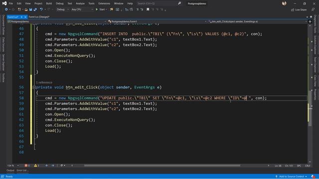 15- PostgreSQL- ADO.NET Update Data смотреть онлайн