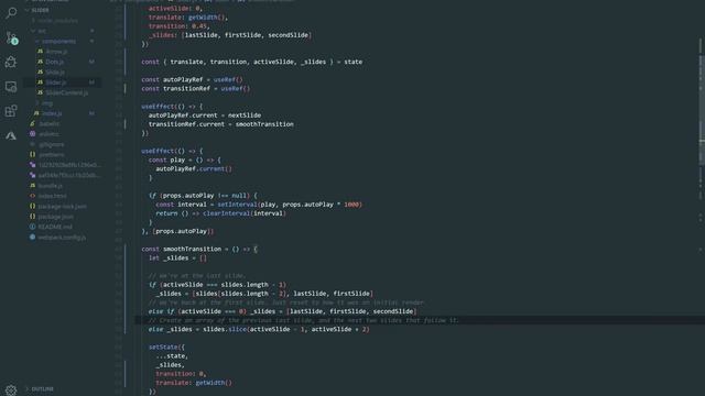 React Slider - 3 - Smooth Transitions & Browser Resizing with React Hooks смотреть онлайн