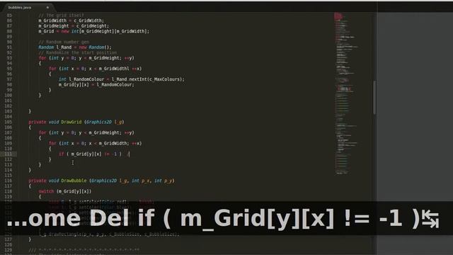 Java - Drawing our game grid смотреть онлайн