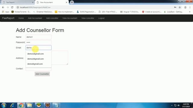 FEE MANAGEMENT SYSTEM JAVA PROJECT смотреть онлайн