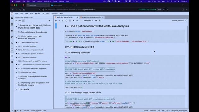 AWS re:Invent 2022 - Integrate and derive insights from multi-modal health data (AIM206) смотреть онлайн