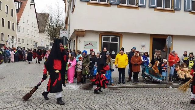 Fasching 2023. Ulmzug Und Narrensprung . Ulm, Germany Carnival ??