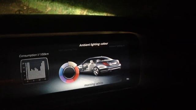 Mercedes-Benz S-Class (W222) massaging seats and ambient light function смотреть онлайн