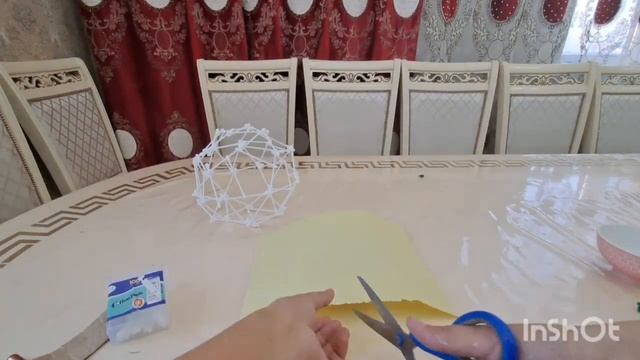 Жаңа жыл шыршасын жасау. поделка в садик на новый год. смотреть онлайн