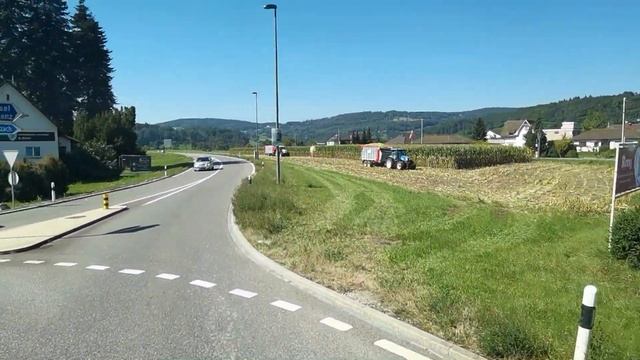 Mercedes Actros 1853 - Fahrt Gossau nach Koblenz - Embrach bis Koblenz смотреть онлайн