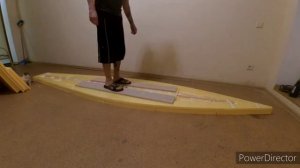 SUP BOARD своими руками из пеноплекса PENOPLEX #1