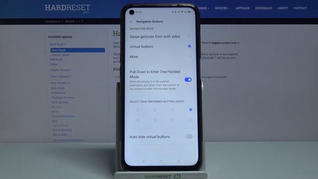 How to Enable One-handed Mode on REALME 7 - Use Smartphone with One Hand смотреть онлайн