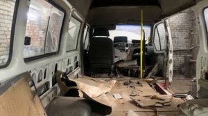 Переоборудование Автобуса Газель в цельнометаллический фургон