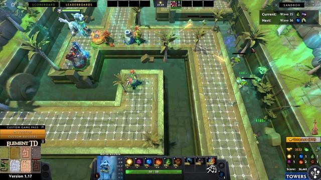 Dota 2 Element TD - Boss Wave 8 Frogs Killed 221 [MGaNz] смотреть онлайн