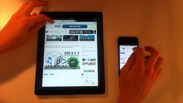 Apple iPhone 5 vs iPad 3 Speed Test [IPHONE] смотреть онлайн