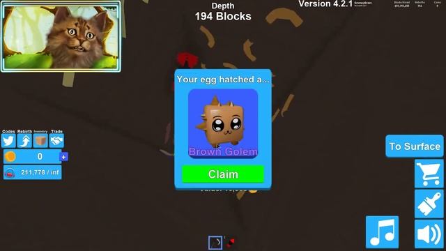 New Food Land Update in Roblox Mining Simulator смотреть онлайн