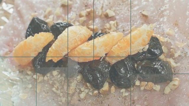 Готовим куриный рулет с мандаринами и черносливом. Вкусные рецепты. [Рецепты ГУРМАН] смотреть онлайн