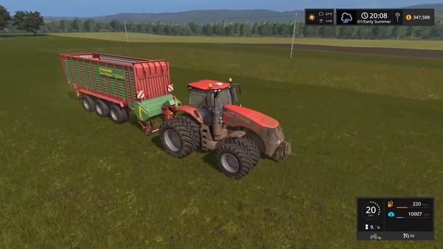 Farming simulator 17 Timelapse #73 | Horsch Agrovation with Seasons. смотреть онлайн