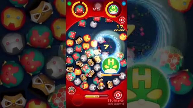 Marvel Tsum Tsum (Vision) stage 4-5 3 star (no item) смотреть онлайн