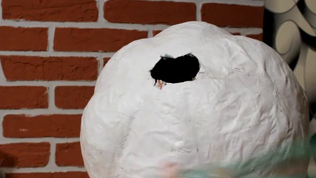 Тыква для Хеллоуина из папье-маше / DIY / Halloween Pumpkin смотреть онлайн