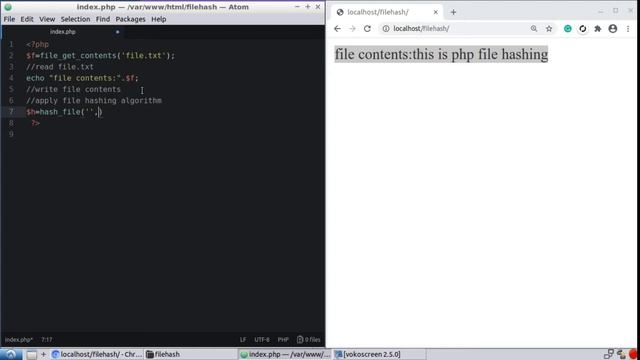 coding file hashing using whirlpool algorithm |file hashing algorithms | whirlpool algorithm |PHP смотреть онлайн
