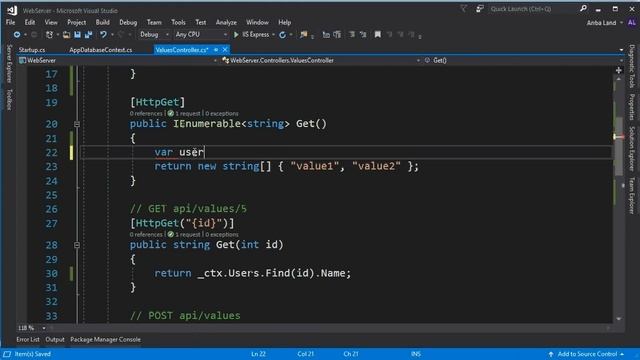 Разработка SPA приложения - настройка ORM Entity Framework Core ч.2 (ASP.NET Core Web API) смотреть онлайн