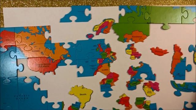 World puzzle Geography Fun смотреть онлайн
