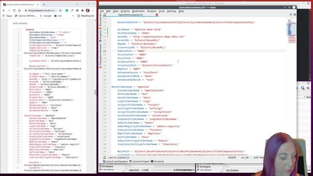Opensimulator Extensible And Maintainable Configuration смотреть онлайн