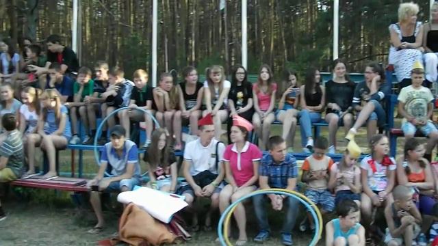 ДОК "Яльчик" 3 смена 2014г. открытие спорт.смены. песня "Ну-ка, солнце, ярче брызни" смотреть онлайн