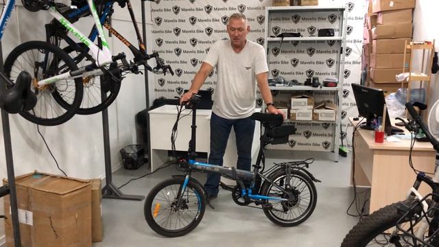 Отзыв клиента, сборка электровелосипеда Stels Pilot, установка мотор колеса 350W смотреть онлайн