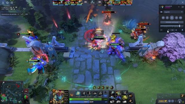 Dota 2 Oracle e Warlock suporteando o game da galera!! смотреть онлайн