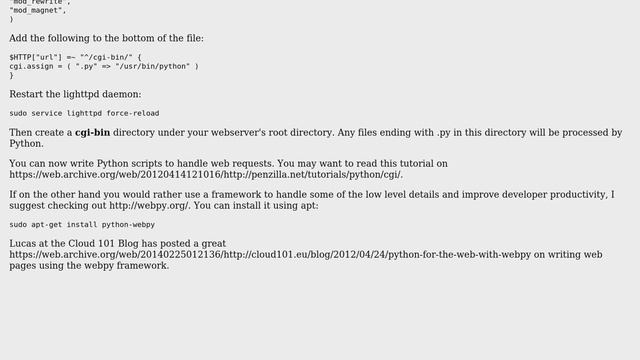 Raspberry Pi: How to get Python to work with Lighttpd? (2 Solutions!!) смотреть онлайн