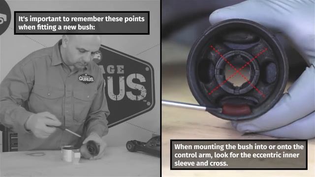 What to consider when replacing a suspension arm bush смотреть онлайн
