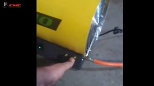 Запуск тепловой газовой пушки BALLU BHG-40