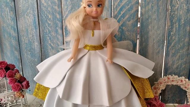 Кукла- светильник из изолона смотреть онлайн