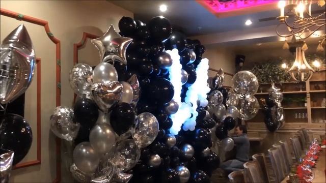 Делаем светящиеся буквы из воздушных шаров для оформления дня рождения смотреть онлайн