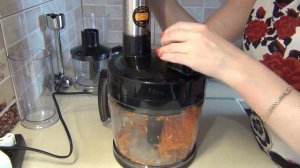 Блендер погружной Redmond RHB-Cb 2978. Обзор и тестирование блендера . Нарезка кубиками.