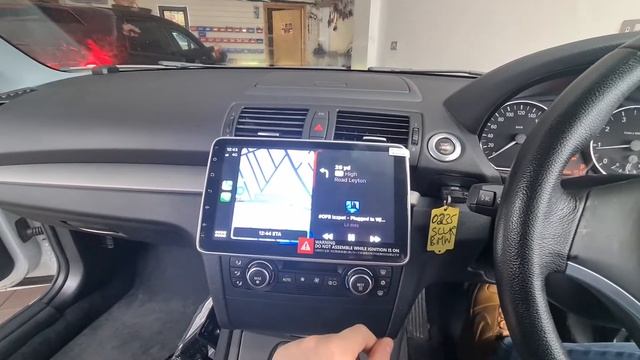 BMW E87 Stereo Upgrade 10.1