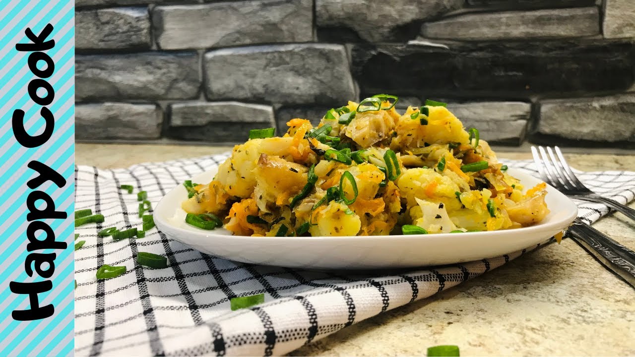 МИНТАЙ С ОВОЩАМИ _ Идеальный ужин _ПП-рецепты.