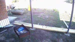 Строим навес при доме