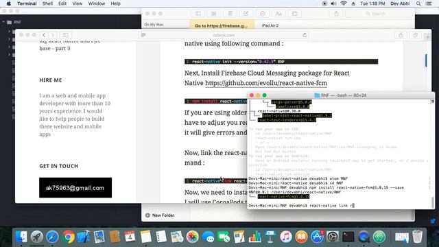 Push Notification using React Native and Firebase - Part 1 смотреть онлайн