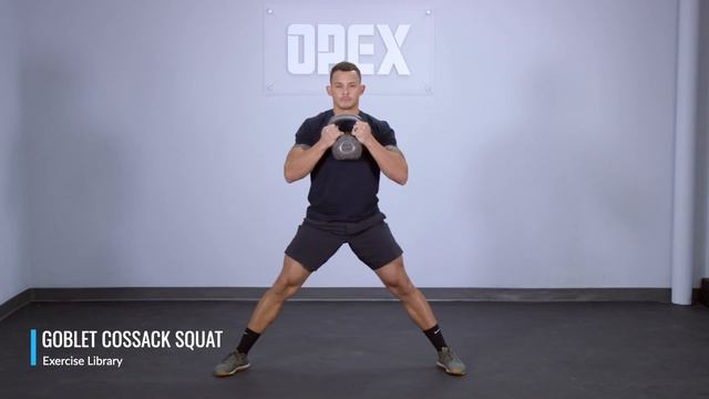 Goblet Cossack Squat - OPEX Exercise Library смотреть онлайн