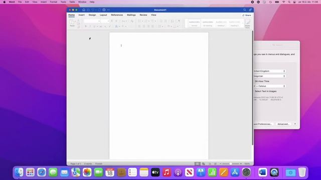 How to Change Language in Microsoft Word on macOS Monterey смотреть онлайн
