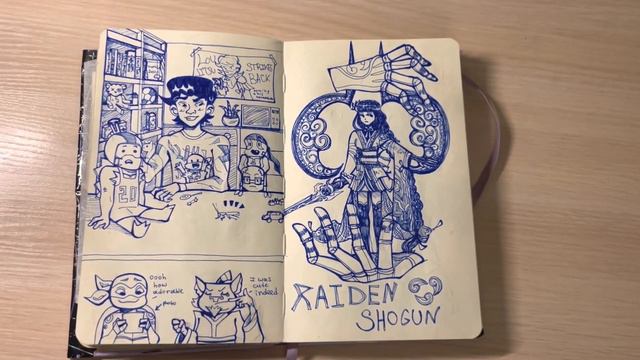 Обзор на скетчбук!! смотреть онлайн