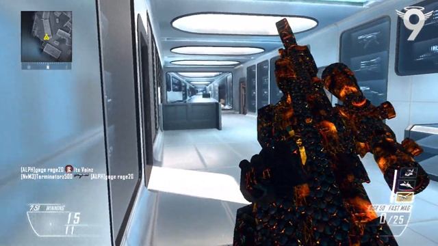 Nine Lives - Sniper FFA Gameplay on Studio - Black Ops 2 Multiplayer Gameplay (BO2) смотреть онлайн