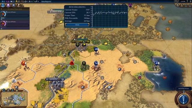 Civilization 6 Benchmark смотреть онлайн
