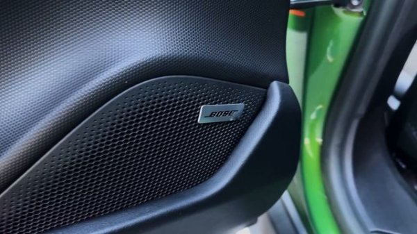 2023 porsche taycan 4 in detail exterior green