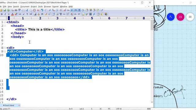 HTML: List and Image in HTML, ol, ul, dl, dt,dd, Li, img Tags. Type disc, circle, none, square,roma смотреть онлайн