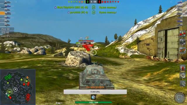 КАЧАЕМ СЕДЬМОГО ИСА - WoT Blitz смотреть онлайн