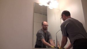 How to remove a mirror on the wall. Как удалить зеркало со стены
