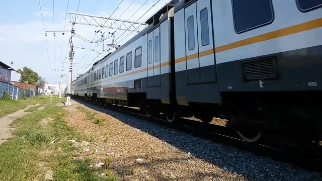 ЭД4М-0501 ЦППК спутник Железнодорожная-Москва